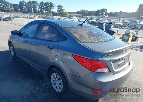 2016 Hyundai Accent Se z USA, uszkodzony, nr VIN KMHCT4AE5GU970544